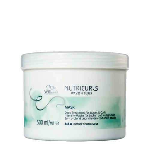 Wella Nutricurls Cachos e Ondas - Máscara Capilar 500ml 500ml Wella Nutricurls Cachos e Ondas - Máscara Capilar 500ml 500ml