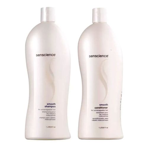 Kit Senscience Smooth - Shampoo 1L + Condicionador 1L NULO