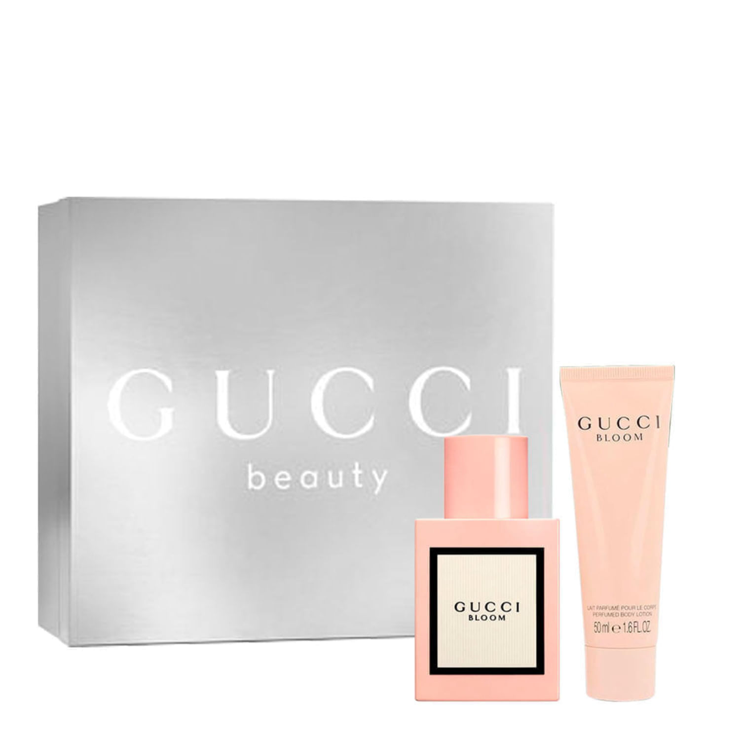 Kit Gucci Bloom Feminino - Eau De Parfum 50ml + Body Lotion 50ml