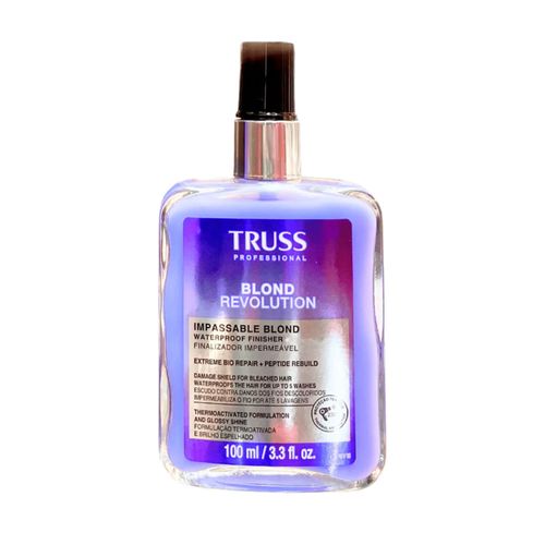 Truss Blond Revolution Impassable Blond - Finalizador Impermeável 100ml 100ml Truss Blond Revolution Impassable Blond - Finalizador Impermeável 100ml 100ml
