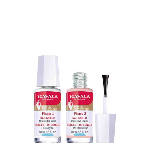 Kit Mavala Nail-Shield - Reforço e Proteção para Unhas Incolor 2 X 10ml - Kit Mavala Nail-Shield - Reforço e Proteção para Unhas Incolor 2 X 10ml -