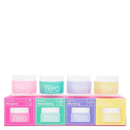 Kit Demaquilante Banila Co Clean It Zero Sortido - 4 Produtos Kit Kit Demaquilante Banila Co Clean It Zero Sortido - 4 Produtos Kit