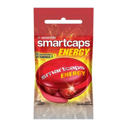 Smartcaps Energy Com 4 Cápsulas Smartcaps Energy Com 4 Cápsulas