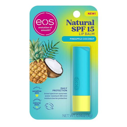 EOS Stick Natural SPF 15 Lip Balm - Pineapple Coconut Pineapple Coconut EOS Stick Natural SPF 15 Lip Balm - Pineapple Coconut Pineapple Coconut