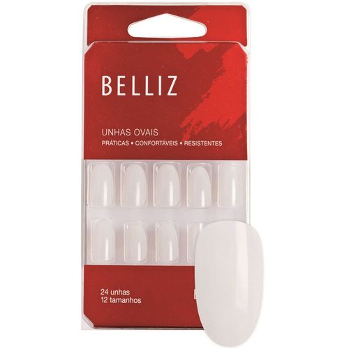 Unhas Postiças Belliz Oval Ref. 1203