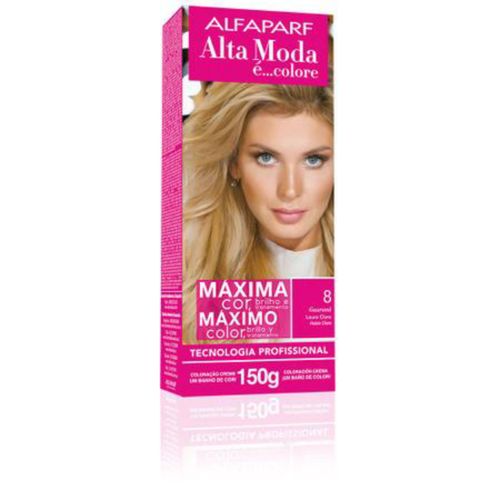 Tintura Alta Moda 8 Louro Claro Tintura Alta Moda 8 Louro Claro