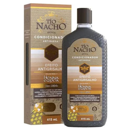Kit com 2 Unidades de Tio Nacho Condicionador Antigrisalho 415 Ml