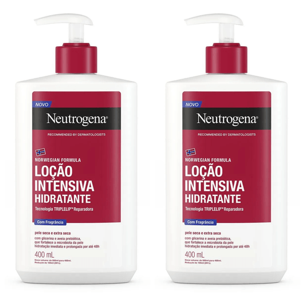 Kit com 2 Unidades de Neutrogena Hidratante Norwegian Com Fragrância 400ml