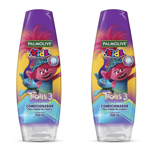 Kit com 2 Unidades de Condicionador Kids Palmolive 350ml