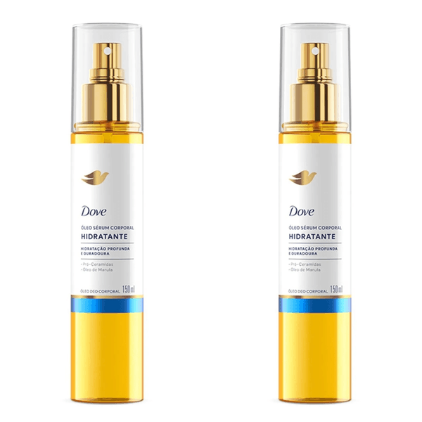 Kit com 2 Unidades de Dove Óleo Sérum Corporal Hidratante 150ml