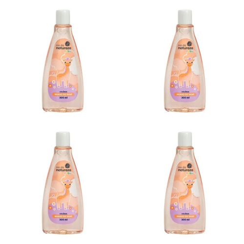 Kit c/4 Unidades de Betulla Cia Desodorante Colônia Banho Do Bebe 300ml Kit c/4 Unidades de Betulla Cia Desodorante Colônia Banho Do Bebe 300ml