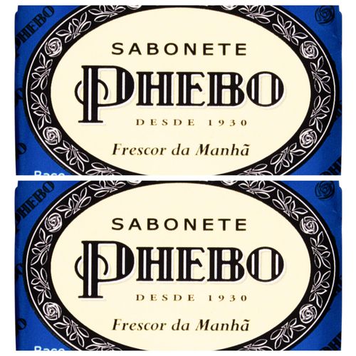Kit c/2 Sabonetes Phebo Frescor Da Manhã 90g