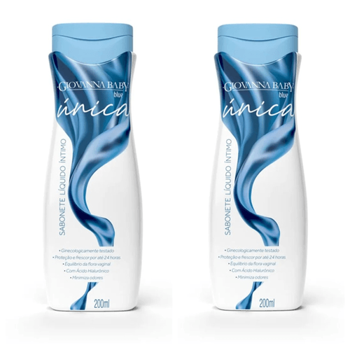 Kit c/2 Giovanna Baby Sabonete Liquido Intmo Blue 200ml