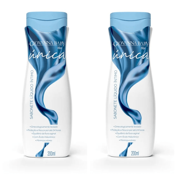 Kit c/2 Giovanna Baby Sabonete Liquido Intmo Blue 200ml
