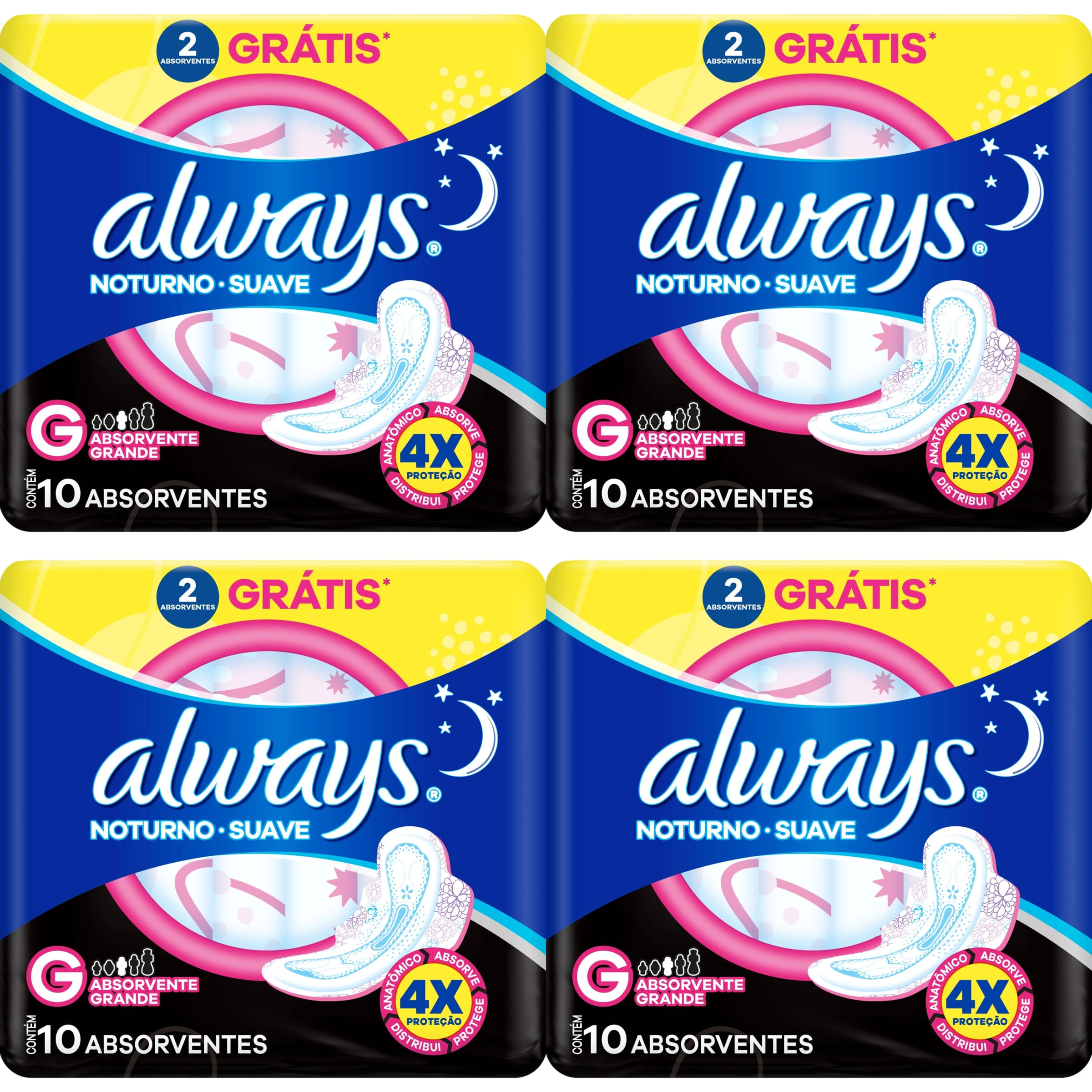 ABS ALWAYS NOTURNO L10P8 PRT TOTAL