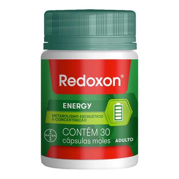 Suplemento Alimentar Redoxon Energy 30 Cápsulas Moles