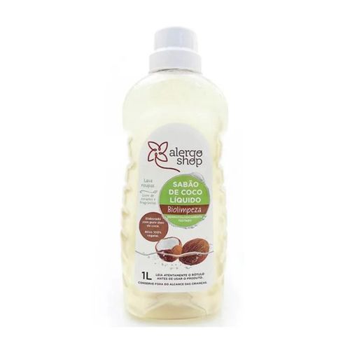 Lava Roupas Biolimpeza Hipoalergênico Alergoshop 1l