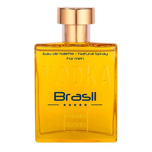 Paris Elysees Vodka Brasil Yellow Eau de Toilette - Perfume Masculino 100ml 100ml Paris Elysees Vodka Brasil Yellow Eau de Toilette - Perfume Masculino 100ml 100ml