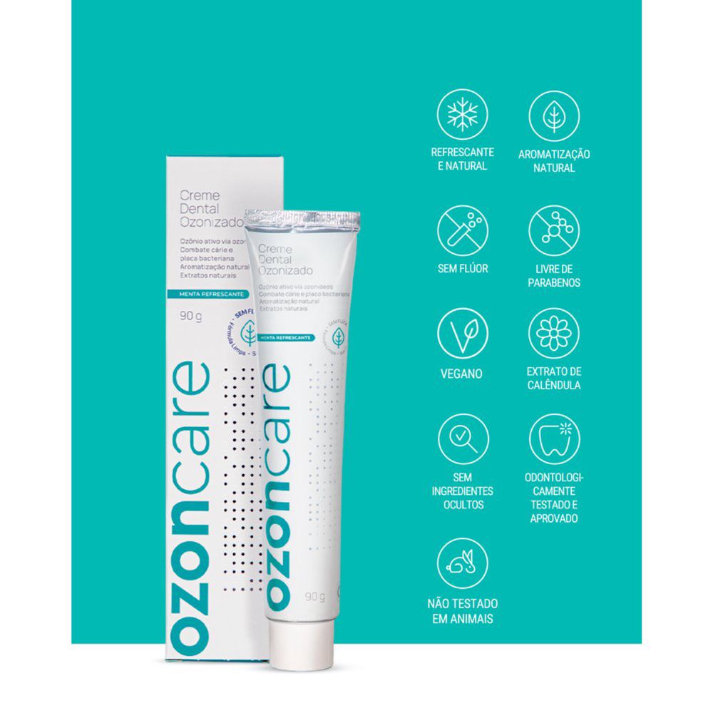 Creme Dental Ozonizado - 90g - Drogaria Sao Paulo