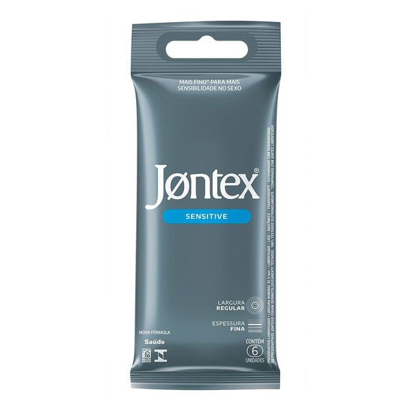 Preservativo Jontex Sensitive 6 unidades