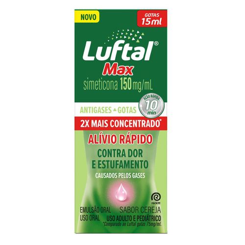 Antigases Luftal Max 150Mg/Ml Cereja 15Ml Gotas