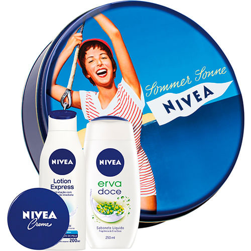Kit-Nivea-Body-200ml---Sabonete-Liquido-Ed.-250ml---Creme Kit-Nivea-Body-200ml---Sabonete-Liquido-Ed.-250ml---Creme