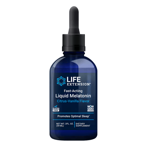 Melatonina 3mg Líquida 59ml Baunilha Cítrica Life Extension