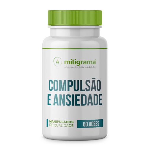 Compulsão e ansiedade 60 Doses 60 Doses