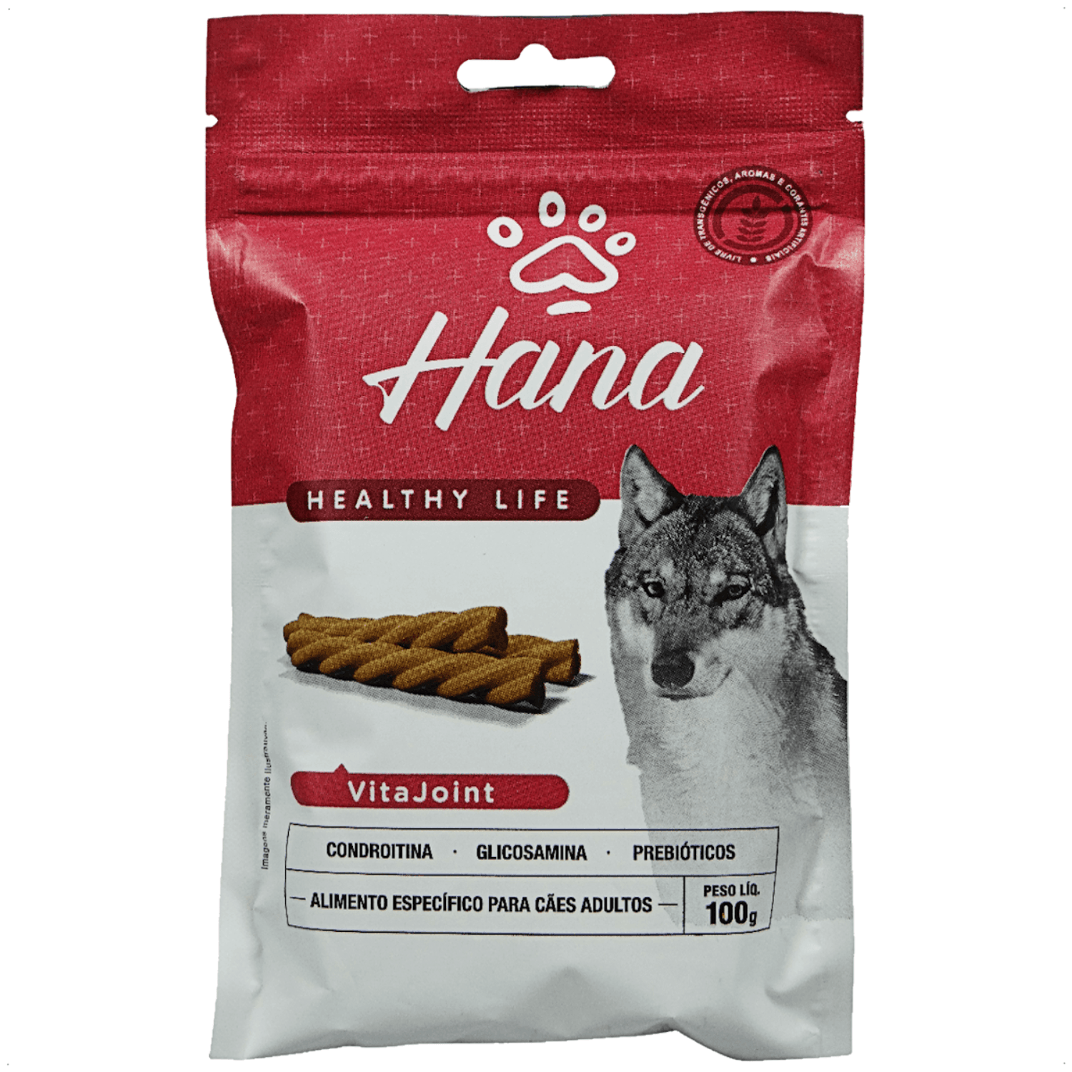 SNACK HANA HEALTHY LIFE VITAJOINT CÃES ADULTOS 100G