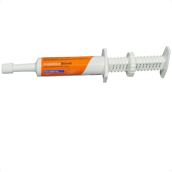 PROBIÓTICO PARA CÃES E GATOS COM 14G BIOVET