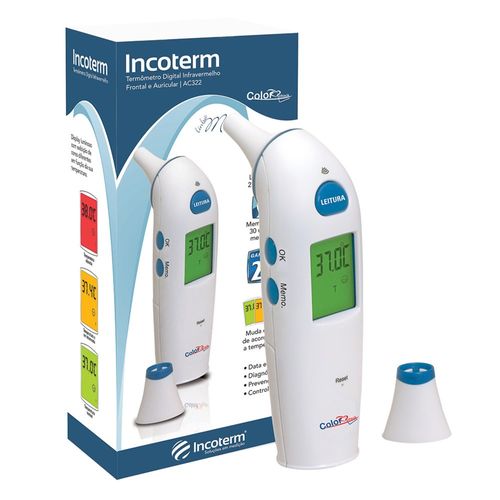 Termometro-Digital-Auricular-Incoterm-AC322 Termometro-Digital-Auricular-Incoterm-AC322