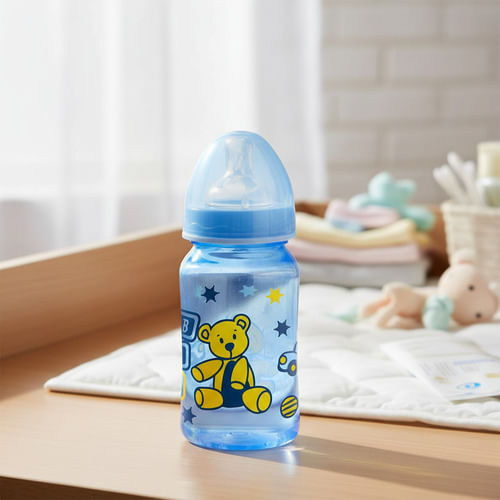 Mamadeira Super 270ML Premium bico em Silicone macio