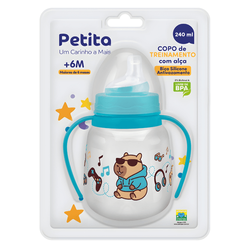 Copo Treinamento transição 240 ML bico macio antivazamento Copo Treinamento transição 240 ML bico macio antivazamento