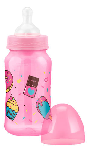 Mamadeira Super 270ML Premium bico em Silicone macio Petita