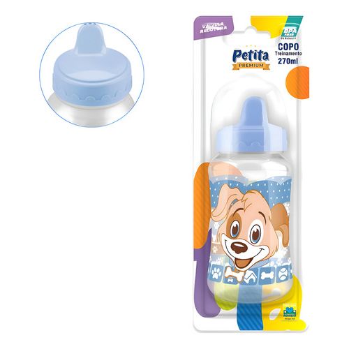 Copo de Treinamento Transição Bico Rígido 270ml Petita Copo de Treinamento Transição Bico Rígido 270ml Petita