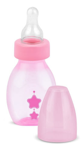 Mamadeira Petita 60ml Chuquinha Mini Bebe Rosa