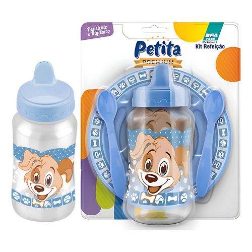 Kit Refeição Infantil Prato Copo de Treinamento c/ Válvula Kit Refeição Infantil Prato Copo de Treinamento c/ Válvula