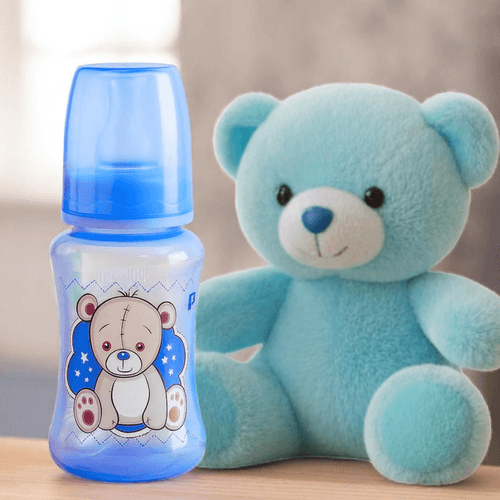 Mamadeira Chuquinha bebe Premium 140ML Bico Silicone Petita