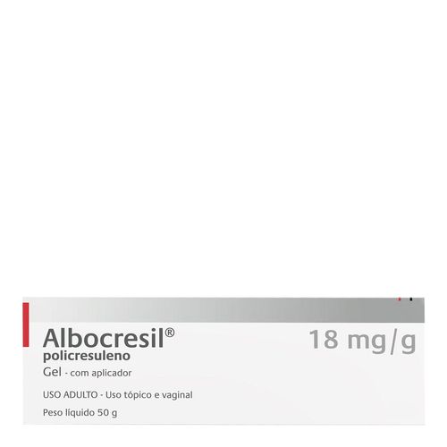 Anti-Inflamatório Albocresil 18Mg/G Gel 50G