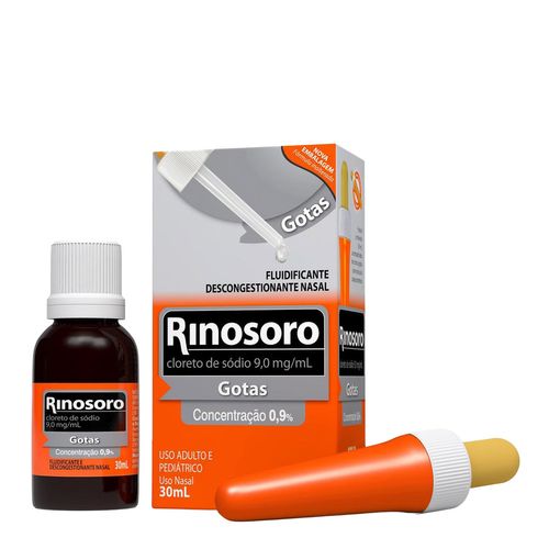 Descongestionante Rinosoro 0,9% 30Ml Gotas
