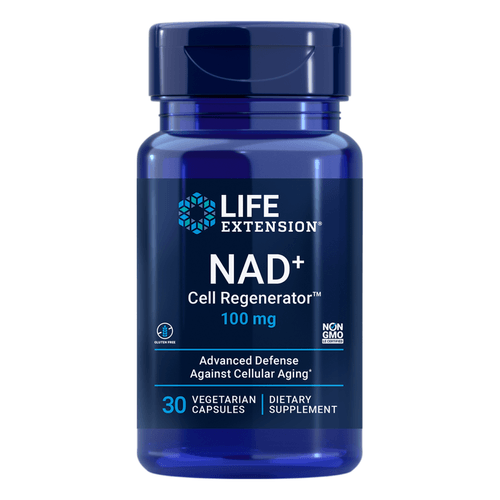 NAD+ Cell Regenerator 100mg 30 Cápsulas Life Extension