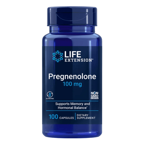 Pregnenolona 100mg 100 Cápsulas Life Extension