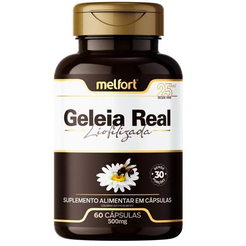 GELEIA REAL LIOFILIZADA 60 CAPS 500MG MELFORT GELEIA REAL LIOFILIZADA 60 CAPS 500MG MELFORT