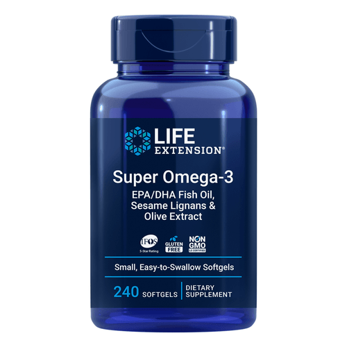 Super Omega 3 240 Softgels Life Extension