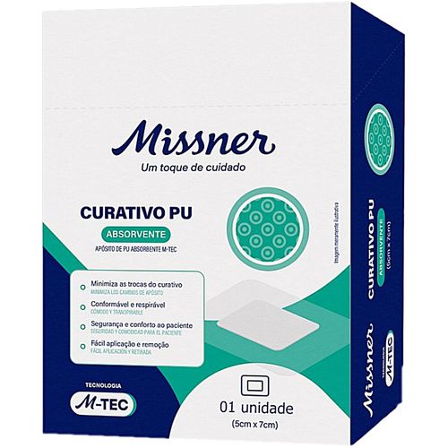 Curativo Filme PU Transparente Absorvente 5X7cm - unidade Curativo Filme PU Transparente Absorvente 5X7cm - unidade