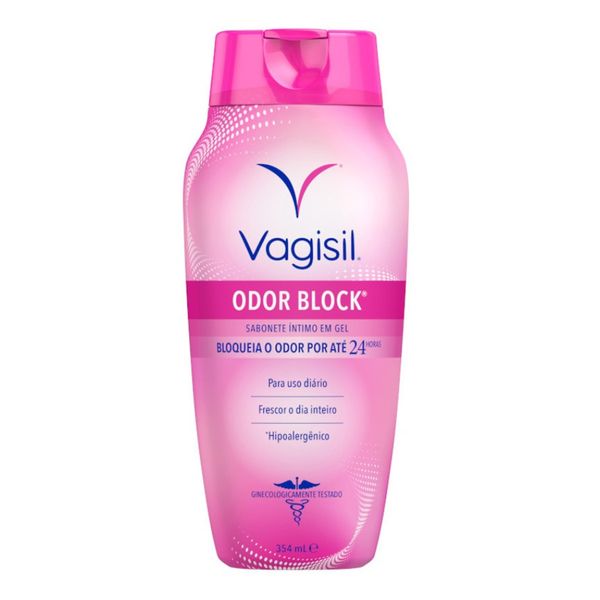 Sabonete Íntimo Diário Vagisil Odor Block em Gel 354ml