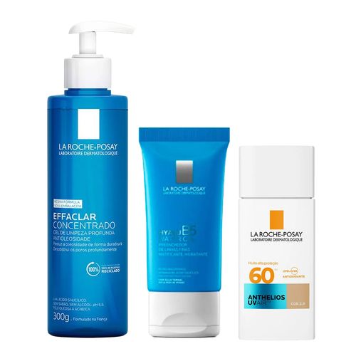 Kit-La-Roche-Posay-Gel-Effaclar-Hyalu-B5-Protetor-FPS-60-Uv-Air-Cor-2-0