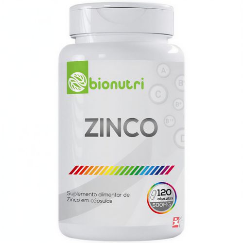 ZINCO CONCENTRADO 29,59MG 1 AO DIA 120 CÁPSULAS - BIONUTRI