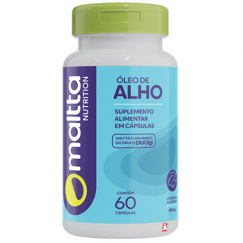 OLEO DE ALHO 500MG 60 CAPSULAS – MALTTA NUTRITION OLEO DE ALHO 500MG 60 CAPSULAS – MALTTA NUTRITION