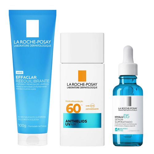Kit-La-Roche-Posay-Espuma-Effaclar-Serum-Hyalu-B5-Protetor-FPS-60-Anthelios